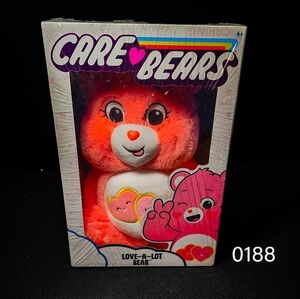 Care Bears Love-a-Lot Bear Plush, still in original plastic